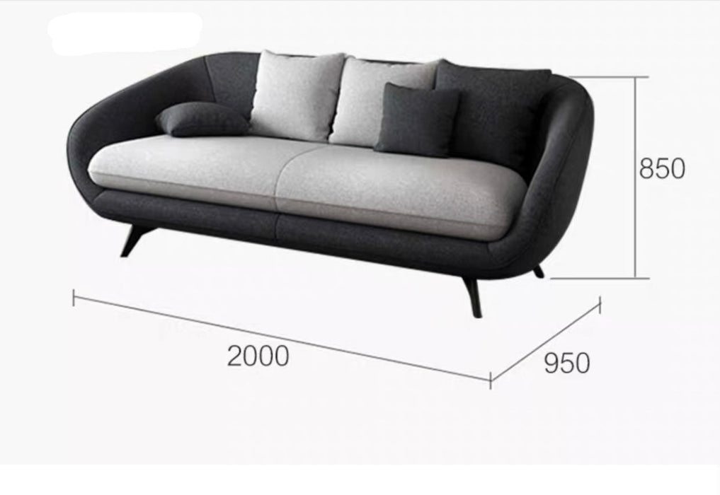WAREHOUSE SALE LLONA Modern and Contemporary Fabric Nordic Style Sofa